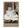 Cute Baby, Social History, Newbury, Berkshire, CDV
