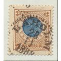 Sweden Stamp Scott #38, Used, 1888 Cancel