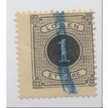 Sweden Stamp Scott #J1, Used