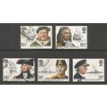 GB Fine Used 1982 Maritime Heritage Set Of 5