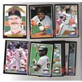 1985 Donruss baseball San Francisco Giants team...