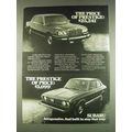 1978 Subaru Car Ad - The Price of Prestige
