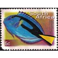 SOUTH AFRICA, FISH, Palette Surgeon, 2000, 5c