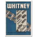 Whitney Chain Mfg Company 1945 vintage industri...