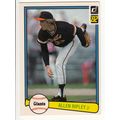1982 Donruss baseball card 125 Allen Ripley
