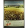 1965 Bass Beer Ad - A field of Bass