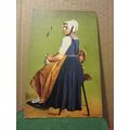 Young Swiss Girl in traditional costume unused ...