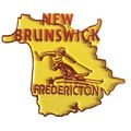 New Brunswick Canadian Province Outline Souveni...