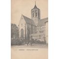 Termonde Eglise Notre Dame Belgium Old Postcard