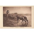 JF Millet Vache A L'Abreuvoir French Farm Cow P...
