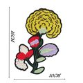 Flower Iron On Patch Flower Badge Decoration Mo...