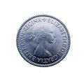1953 UK Eliz II Sixpence BU Condition Coronatio...