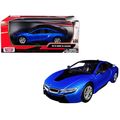 2018 BMW i8 Coupe Metallic Blue with Black Top ...