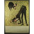 1961 Armstrong Tessera Vinyl Corlon Floor Adver...