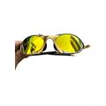 Oakley X-Metal Romeo 1 24k Gold pinnate sunglasses