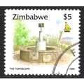 ZIMBABWE 1995: THE TOPOSCOPE - $5 USED (G19)
