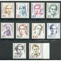Germany stamps 1986 - Famous German Women MNH c...