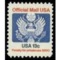 O129 13c Eagle Fine MNH G0591