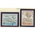 Liberia Stamps Scott #523 To 524, Mint Never Hi...