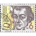 SLOVAKIA, Wolfgang Kempelen, yellow 1994, 6koruna
