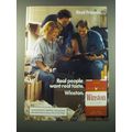 1988 Winston Cigarettes Ad - Real friends. Real people