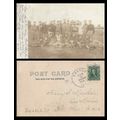 Onarga Ill, Real Photo, USED VG, 1903, Football...