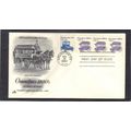 FDC Art Craft 1897 1c Omnibus S/3 + 1906 (Cache...