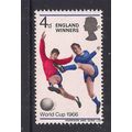 GB 1966 QE2 4d Football Cup Winners Umm SG 700 ...