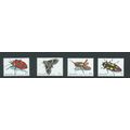 australia stamps 1991 sg1287 sg 1287 insects set