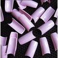 Nail Tips French Light Purple 20 100 Coloured A...