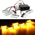 Recovery LED Flashing Grill Light Bar 12v Amber...