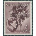 Seychelles 1938 2c purple-brown Chalk paper SG1...