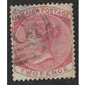 JAMAICA 1870-5 QV WATERMARK CROWN CC 2d USED SG9