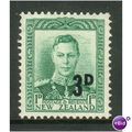 New Zealand stamps 1952 - SG 713 - surcharge 3d...