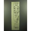 1946 Canada Dry Water Ad - Flat Drink is a Flat Failure