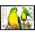 Australia 1998 World Wildlife Fund 5c Birds Ora...