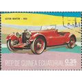 EQUATORIAL GUINEA, ROAD, Aston Martin - 1933, pink 1977, 0.35Ek