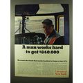 1966 Chemical New York Ad - A Man Works Hard