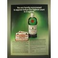 1987 Tanqueray Gin Ad - Highest Court in England