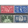 1953 Coronation Set SG532-535 Light Mounted Min...