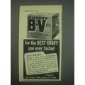 1951 Wilson's B-V Ad - For the best gravy you ever tasted