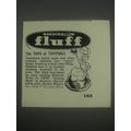 1951 Marshmallow Fluff Ad - The tops of toppings
