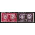 1962 Ireland - Sc# 182-183 used - Gaelic Schola...