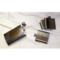 metalware hip flasks mixed lot