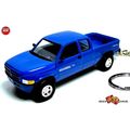 RARE KEYCHAIN BLUE DODGE RAM 1500 CUSTOM Ltd. E...
