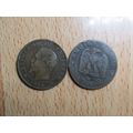 France 1856BB Napoleon III 5 Centimes Coin
