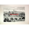 Prague, Book Illustration (Print), 1893