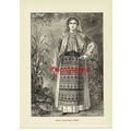 Young Wallachian Woman, Romania, Book Illustrat...
