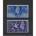 GB.Peace set of 2.Mounted Mint.Jul25b