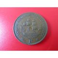 1940 GEORGE VI SOUTH AFRICA ONE PENNY FREE POST. U